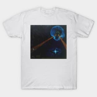 Oil Painting - Pulsar. 1991 T-Shirt